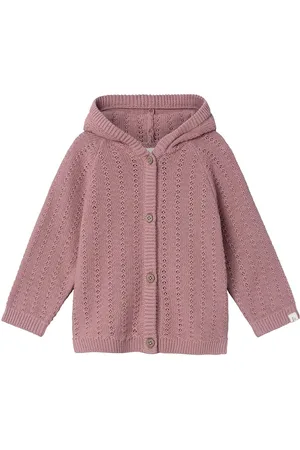 Lil Atelier Nbfdaimo Ls Knit Jacket Lil Pink