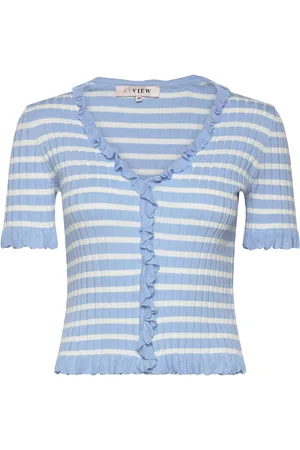 A-View Fabia Ss Tee Blue
