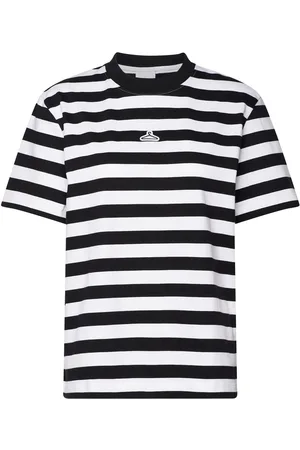 Holzweiler W. Hanger Striped Tee Black