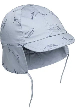 EN FANT Summer Hat Reversible Blue