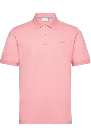 GANT Reg Contrast Pique Ss Polo Pink