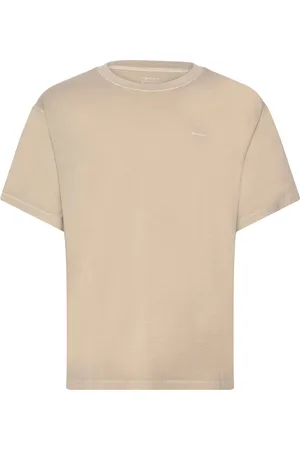 GANT Sunfaded Ss T-Shirt Beige