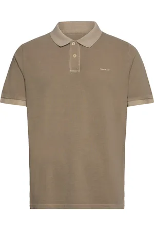 GANT Sunfaded Pique Ss Rugger Khaki
