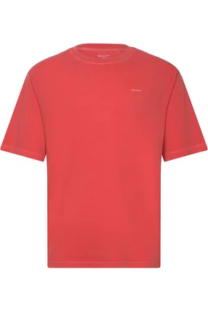 GANT Sunfaded Ss T-Shirt Red