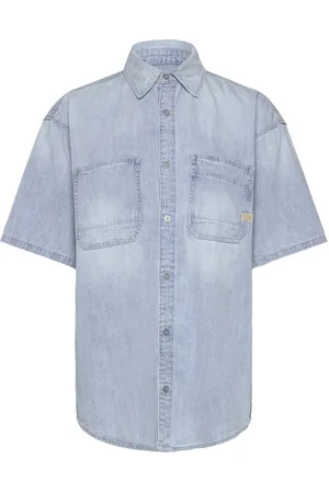 G-Star Relaxed Venture Shirt S\S Wmn Blue