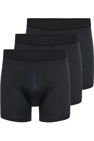 Only & Sons Onsfitz Bamboo Boxer Logo 3-Pack Noos
