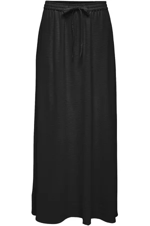 ONLY Onlmette Life Hw Long Skirt Wvn