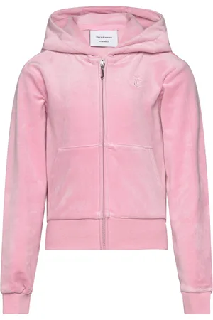 Juicy Couture Tonal Zip Through Hoodie Pink