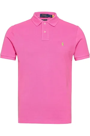 Ralph Lauren The Iconic Mesh Polo Shirt Pink