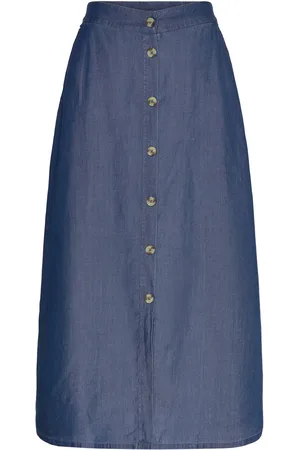 Brandtex Casual Skirt Blue