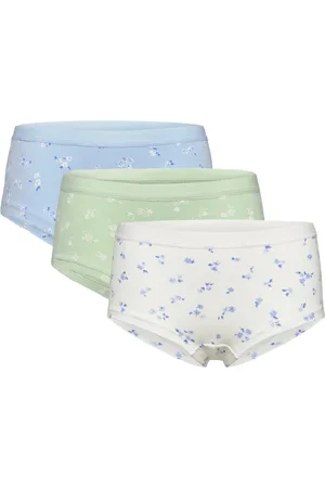 Lindex Brief Hipster 3P Small Flowers Patterned