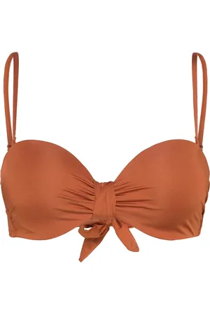 Lindex Swim Bra Reese Knot Shiny Red