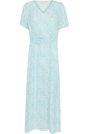 Kaffe Kaamber Long Dress Blue