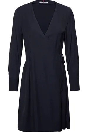 Tommy Hilfiger Seal Aop F&F Knee Dress Navy