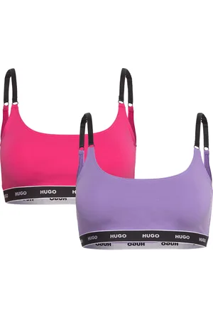 HUGO BOSS Twin Bralette Stripe Patterned