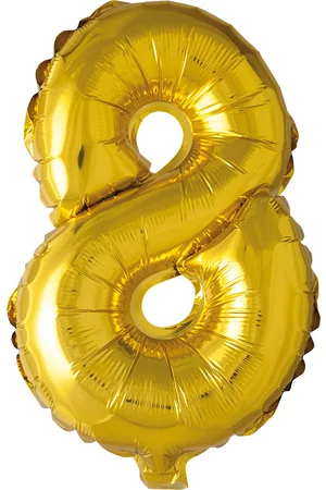 Joker Foil Balloon Number 8 86 Cm