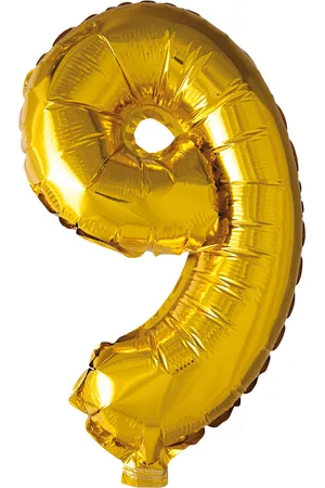 Joker Foil Balloon Number 9 86 Cm