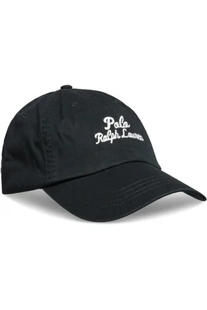 Ralph Lauren Embroidered Twill Ball Cap Black