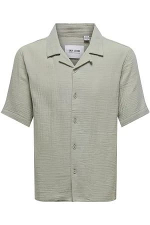 Only & Sons Onskyle 0158 Ss Shirt Grey