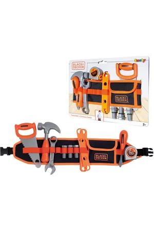 Smoby Black+Decker Fabric Tool Belt Patterned