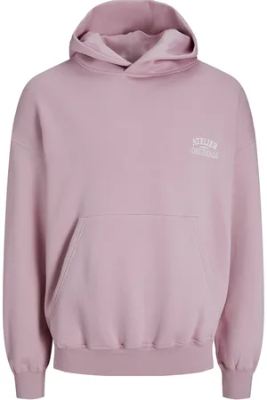 JACK & JONES Jorsantorini Graphic Sweat Hood Sn Pink Jack & J S