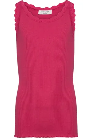 Rosemunde Rkbeatha Sl Strap Lace Top Pink