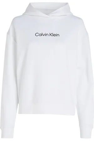 Calvin Klein Hero Logo Hoodie White