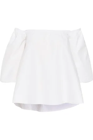 Gestuz Pampagz Off Shoulder Blouse White