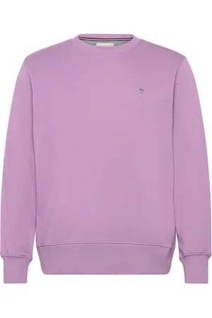 GANT Reg Shield C-Neck Sweat Purple