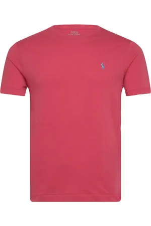 Ralph Lauren Custom Slim Fit Jersey Crewneck T-Shirt Red
