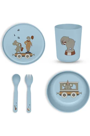 Nuuroo Marius Pla Dinner Set 5-Pack Blue