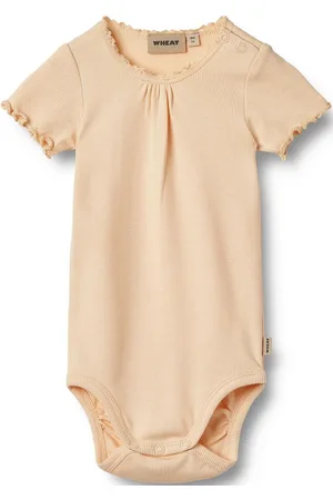 WHEAT Rib Body S/S Edna Yellow