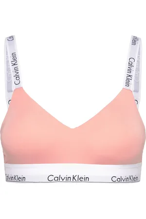 Calvin Klein Lght Lined Bralette Coral
