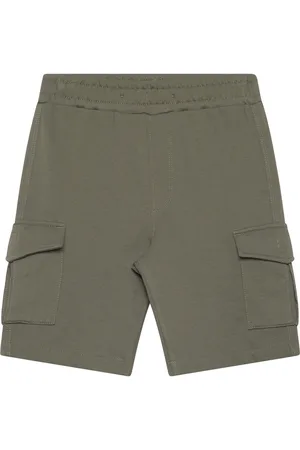 Lindex Shorts Jersey Cargo Green