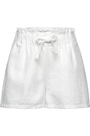Lindex Shorts Linen White