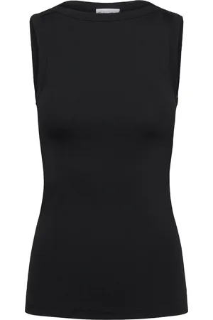 Calvin Klein Stretch Jersey Slim Tank Top Black