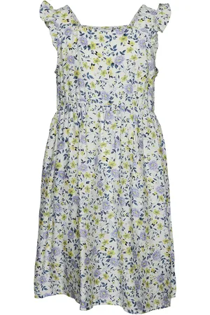 VERO MODA Vmiris Lea Ss Short Dress Wvn Girl Purple