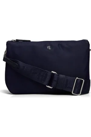 Ralph Lauren Nylon Medium Landyn Crossbody Bag Navy