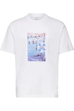 MANGO Cotton T-Shirt With Printed Drawing