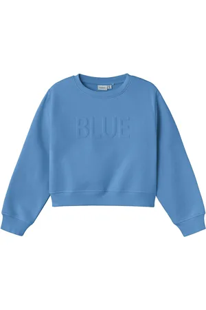 NAME IT Nkfkalisse Ls Short Loose Sweat Bru Blue