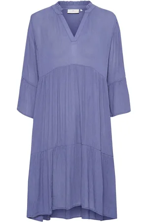 Kaffe Kamarianah Amber Dress Blue