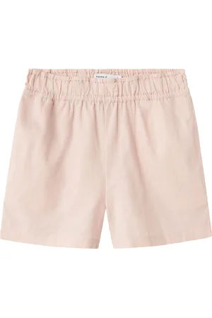 NAME IT Nkffalinnen Pull Up Shorts Noos Pink