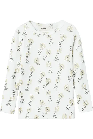 Lil Atelier Nmfgavo Ls Slim Top Lil Patterned