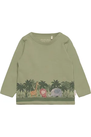 Minymo T-Shirt Ls Green