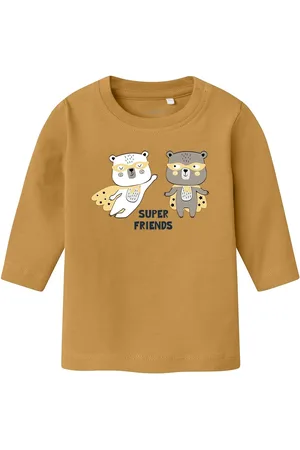 NAME IT Nbmvacion Ls Top Box Yellow