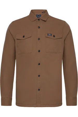 Superdry Vintage Borg Lined Miller Brown