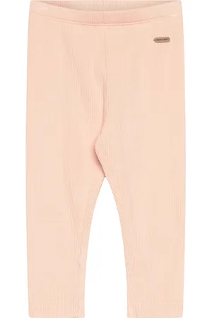 Minymo Leggings Rib Coral
