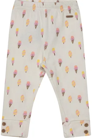 Minymo Leggings Aop Cream