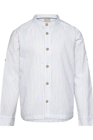 Minymo Shirt Ls Y/D White