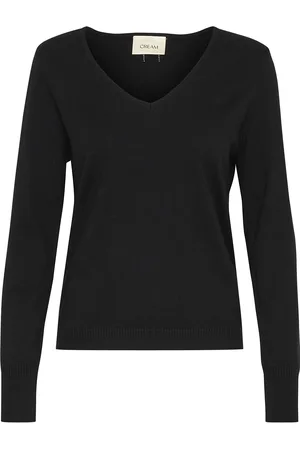 Cream Crdela Knit Pullover Black